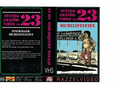 Sv. Amatörvideo  Nr  23  Instick  VHS